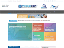 Tablet Screenshot of mexicoxport.com